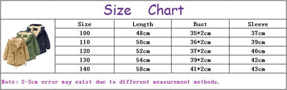 Winter Kids Clothes Plus Velvet Thicken Warm Jacket for Girls Casual Zipper