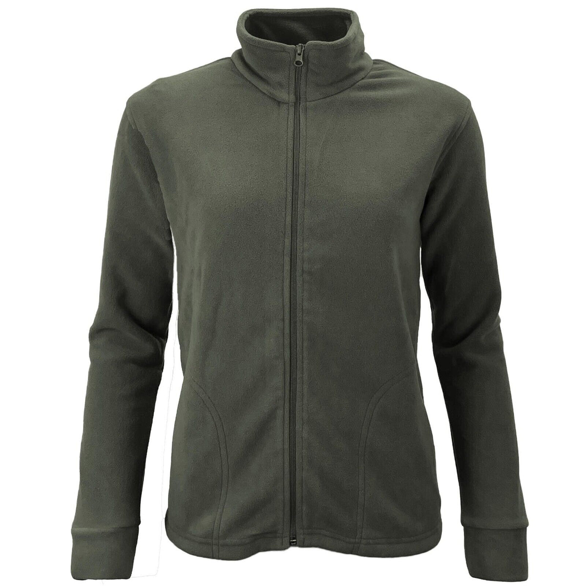 Womens Lightweight Micro Fleece Zip Top