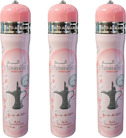 Arabian Air Freshener 6 x 300ml Long Lasting Room Spray Choose 6 Mix And Match