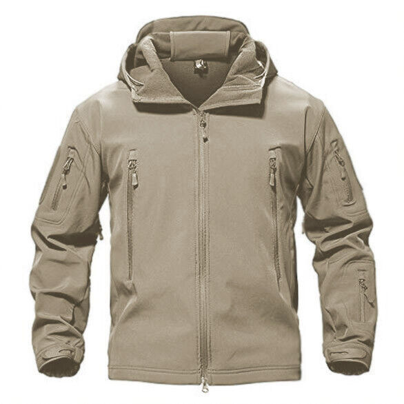 Mens LNA Camo Tactical SoftShell Jacket