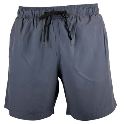 Mens Mesh Lined Quick Dry Mid Swim Shorts