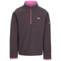 Unisex Kids Sybil Fleece Top Zip Neck Hiking Jumper
