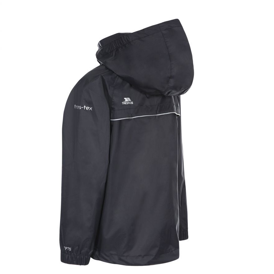 Unisex Kids Qikpac Waterproof Jacket