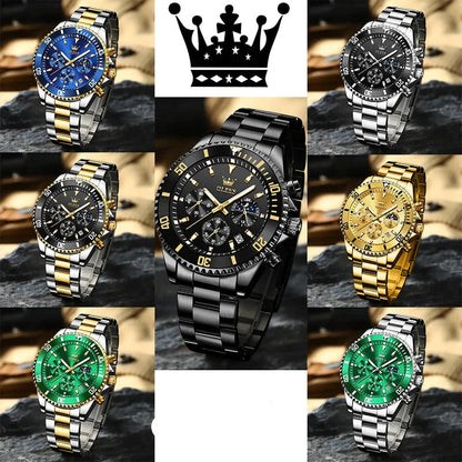Men's Watches Top Brand Luxury Watch for Men Original Waterproof Stainless