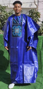 African Clothing For Men Traditional Bazin Riche Embroidery Design Top Long