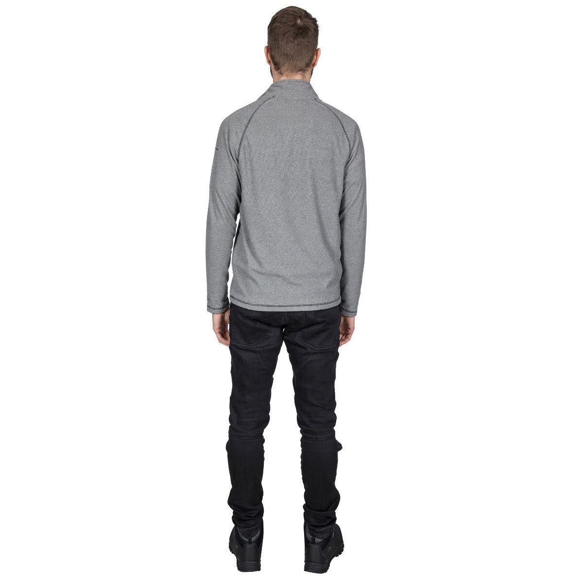 Mens KEYNOTE Anti-pill Microfleece 1/2 Zip Sweatshirt