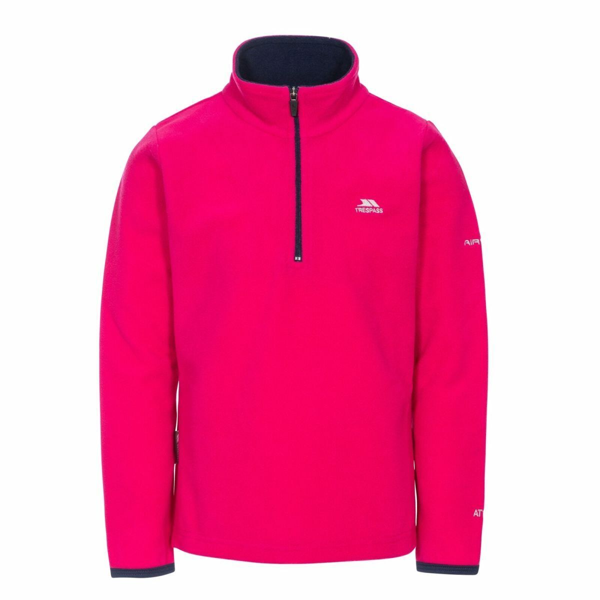 Unisex Kids Sybil Fleece Top Zip Neck Hiking Jumper