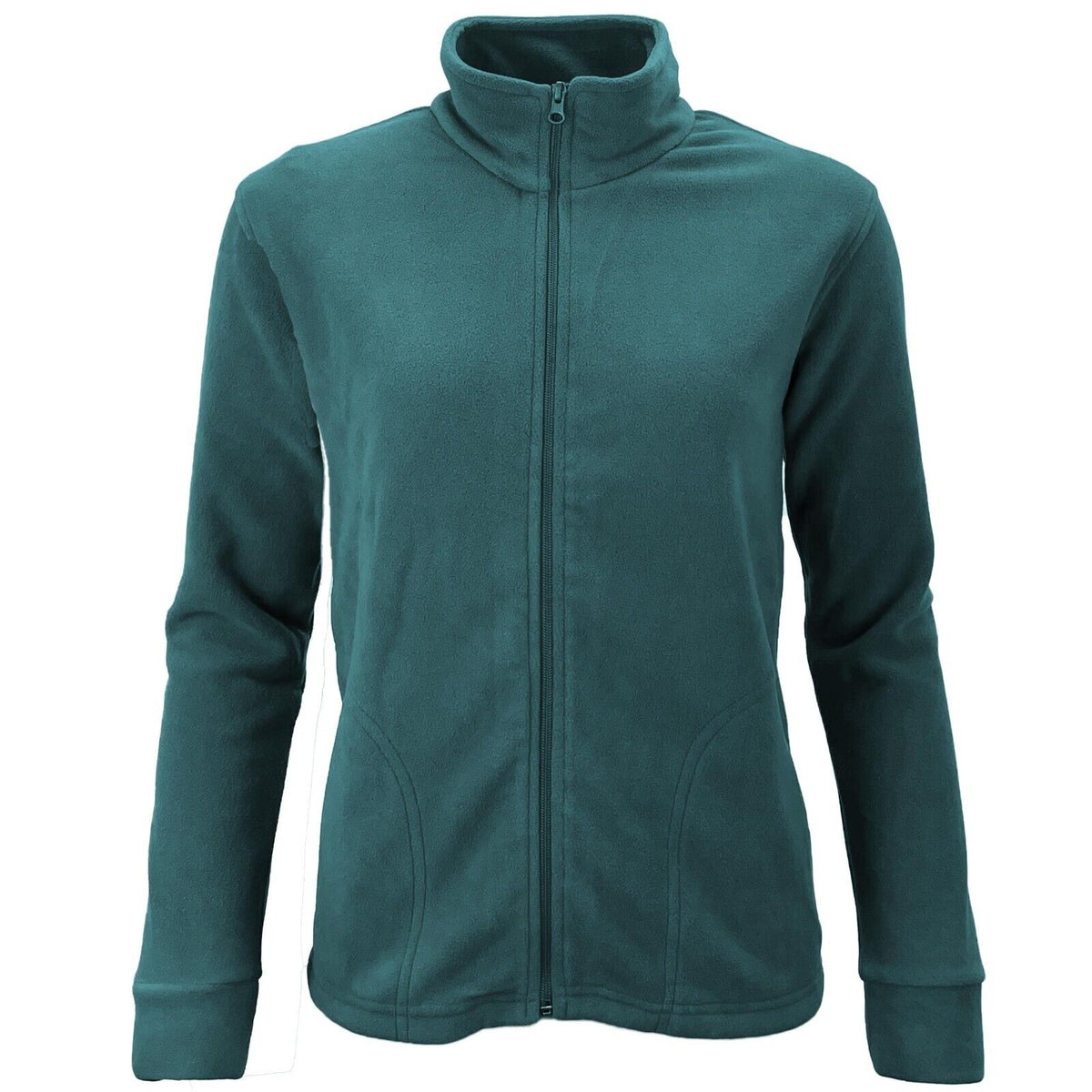 Womens Lightweight Micro Fleece Zip Top