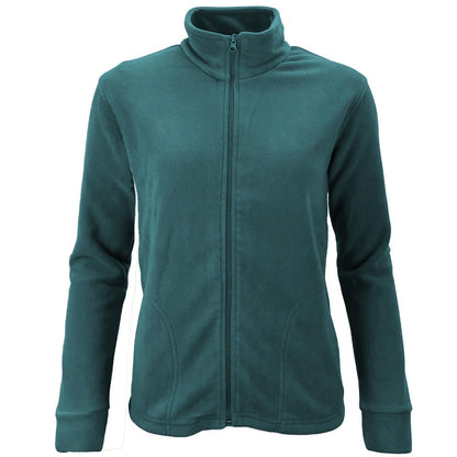 Womens Lightweight Micro Fleece Zip Top