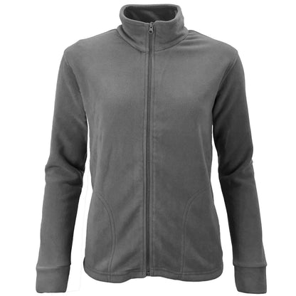 Womens Lightweight Micro Fleece Zip Top