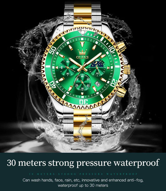 Men's Watches Top Brand Luxury Watch for Men Original Waterproof Stainless