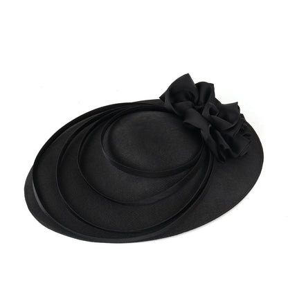 Fancy Christmas Sinamay Fascinator Perfect Wedding Hat Unique Derby Party Hat