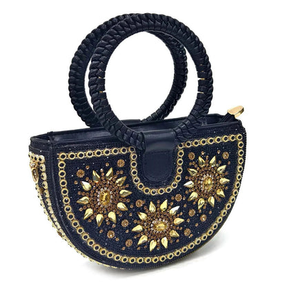 2024 Nigerian Design Evening Party Shoes And Bag Set Lucky Star Bag With