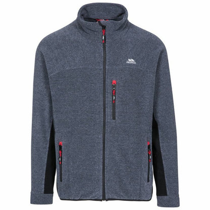 Mens Jynx Heavyweight Full Zip Fleece Jacket with Rib Effect