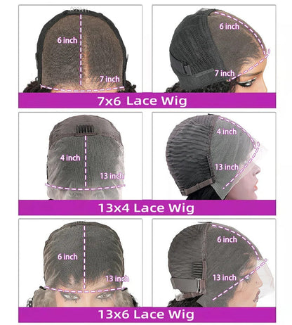 30 36 46 Inch Burmese Curly 13x6 Hd Lace Front Human Hair Hair Wig 200 Density