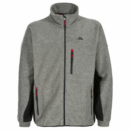 Mens Jynx Heavyweight Full Zip Fleece Jacket with Rib Effect