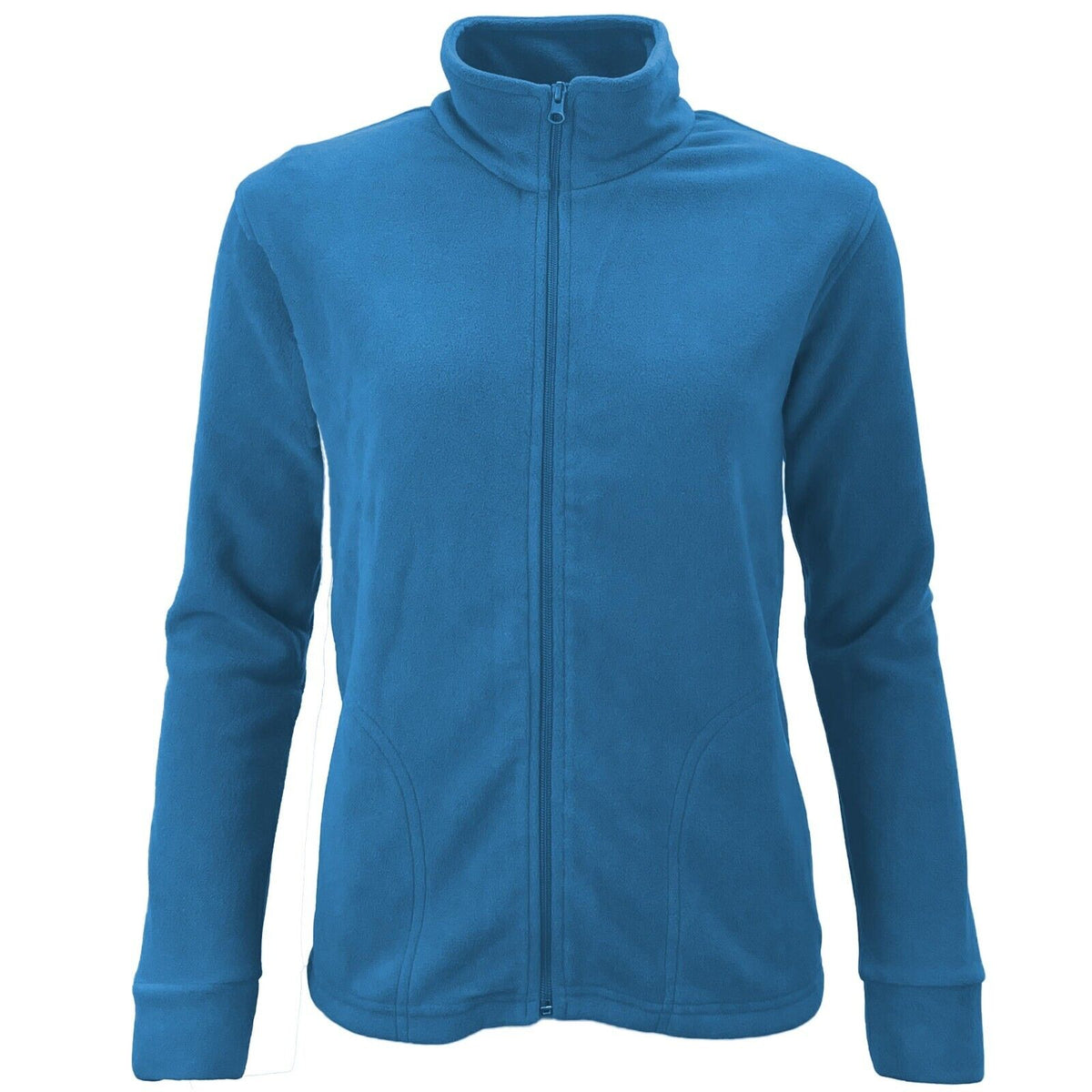 Womens Lightweight Micro Fleece Zip Top