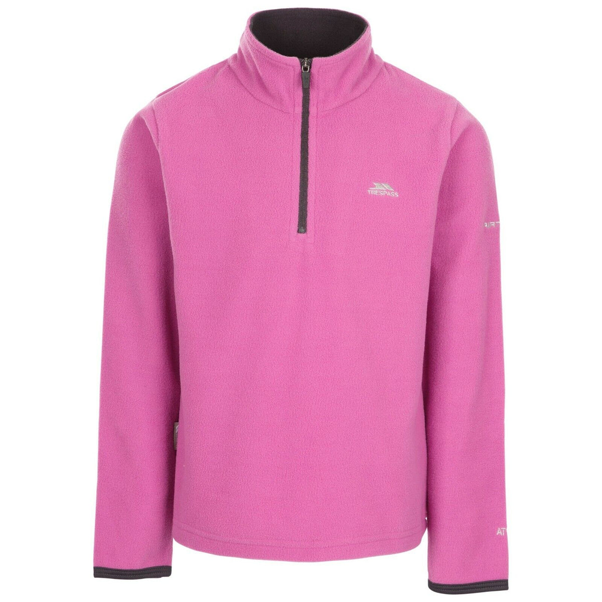 Unisex Kids Sybil Fleece Top Zip Neck Hiking Jumper