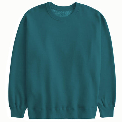 Womens Soft Feel Oversized Crew Sweatshirt