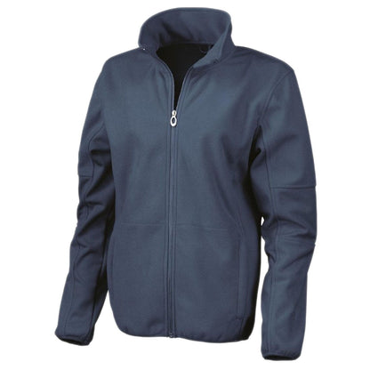 Womens Osaka Combed Pile Fitted Waist SoftShell Jacket
