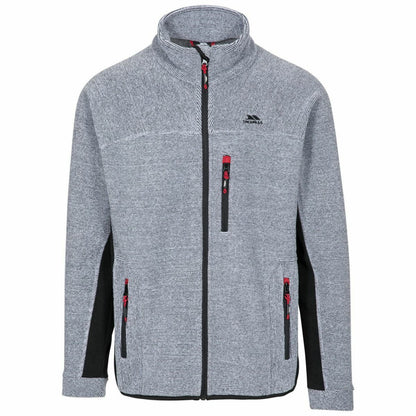 Mens Jynx Heavyweight Full Zip Fleece Jacket with Rib Effect