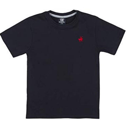 Kids Boys Summer Short Sleeve Crew Neck T-Shirt - 4 Pack