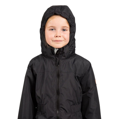 Kids Girls Bertha Check Lined Padded School Jacket
