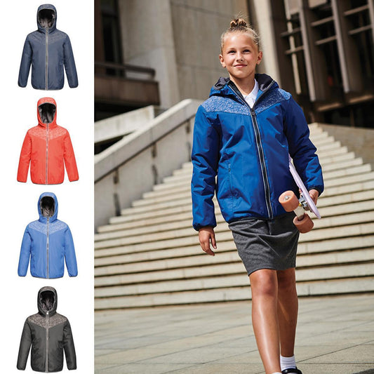 Unisex Kids TRA318 Reflector Insulated Waterproof Jacket
