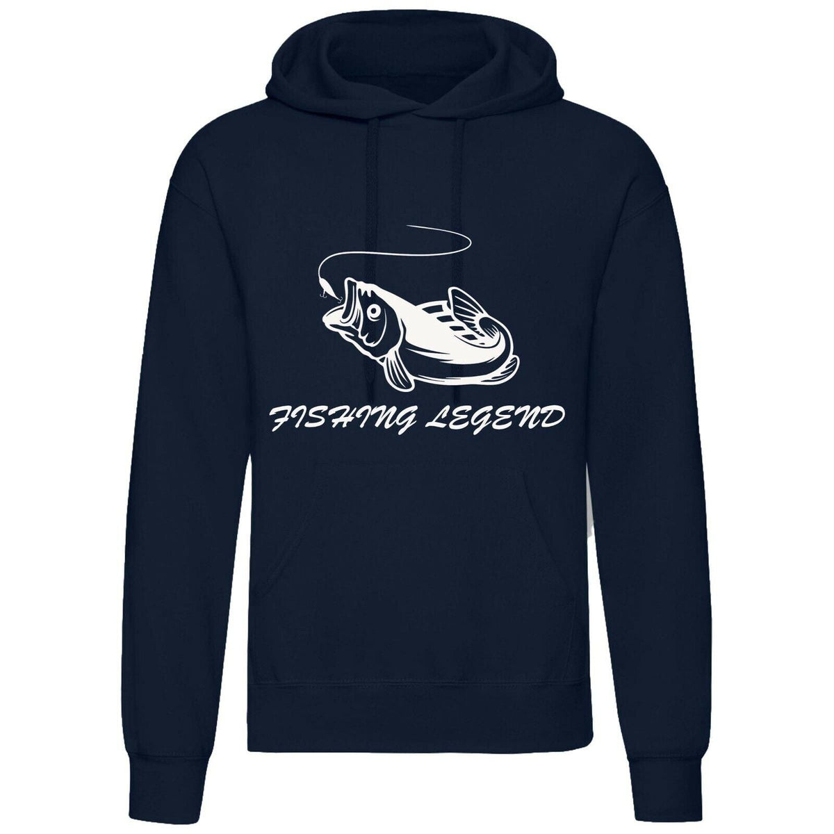Adults 'Carp Fishing Legend' Angling Hooded Top