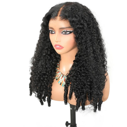 30 36 46 Inch Burmese Curly 13x6 Hd Lace Front Human Hair Hair Wig 200 Density