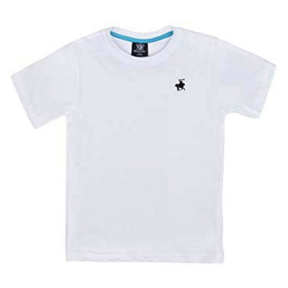 Kids Boys Summer Short Sleeve Crew Neck T-Shirt - 4 Pack