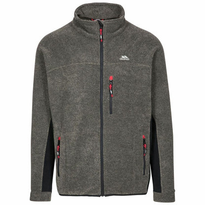Mens Jynx Heavyweight Full Zip Fleece Jacket with Rib Effect