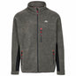 Mens Jynx Heavyweight Full Zip Fleece Jacket with Rib Effect