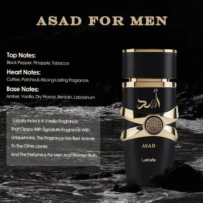 100ML 3.4oz Arab Eau De Parfum For Women And Men