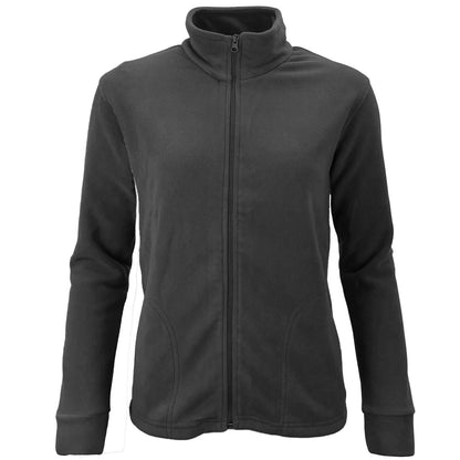 Womens Lightweight Micro Fleece Zip Top