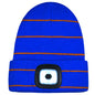 Kids Unisex Winter Beanie Hat with Removable LED Lights
