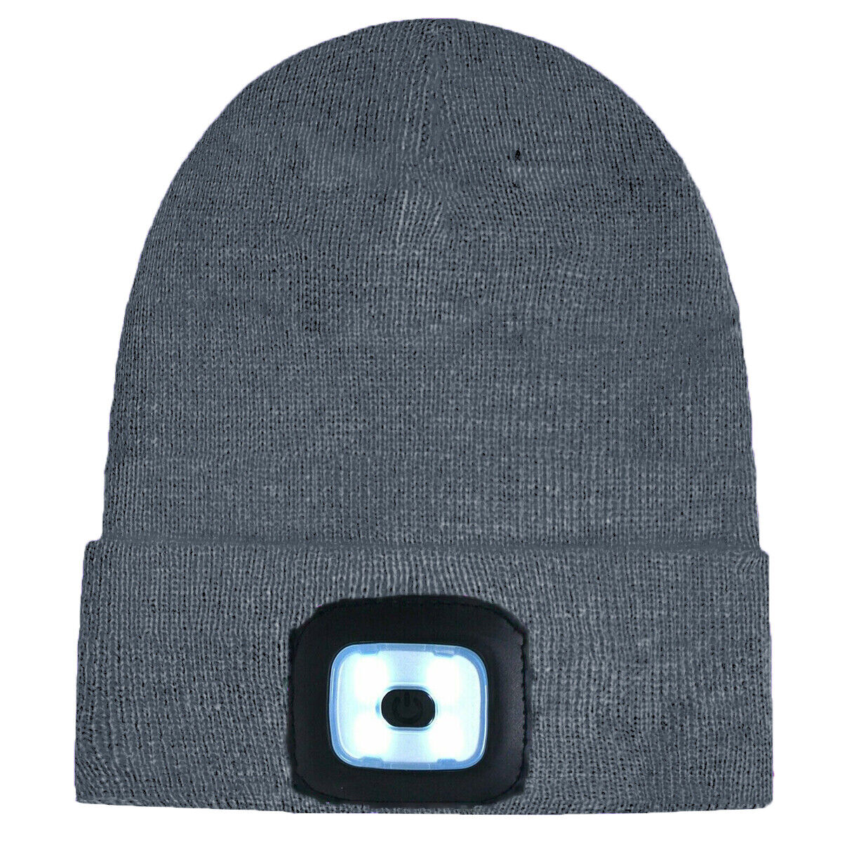 Kids Unisex Winter Beanie Hat with Removable LED Lights