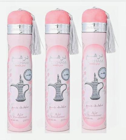 Arabian Air Freshener 6 x 300ml Long Lasting Room Spray Choose 6 Mix And Match