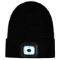 Kids Unisex Winter Beanie Hat with Removable LED Lights