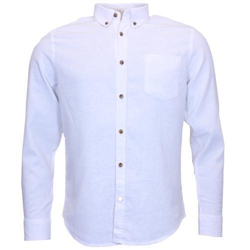 Mens ex High Street Button Down Linen Shirt