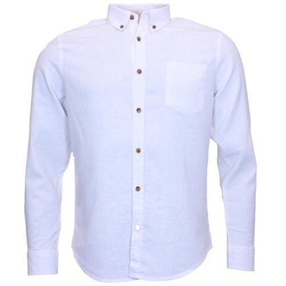 Mens ex High Street Button Down Linen Shirt
