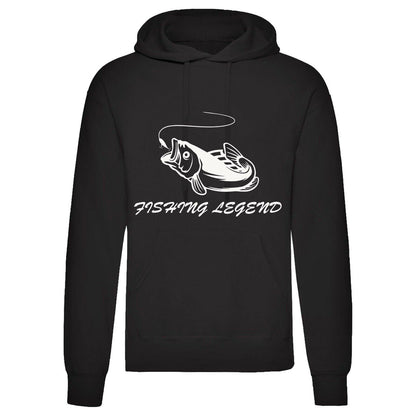 Adults 'Carp Fishing Legend' Angling Hooded Top