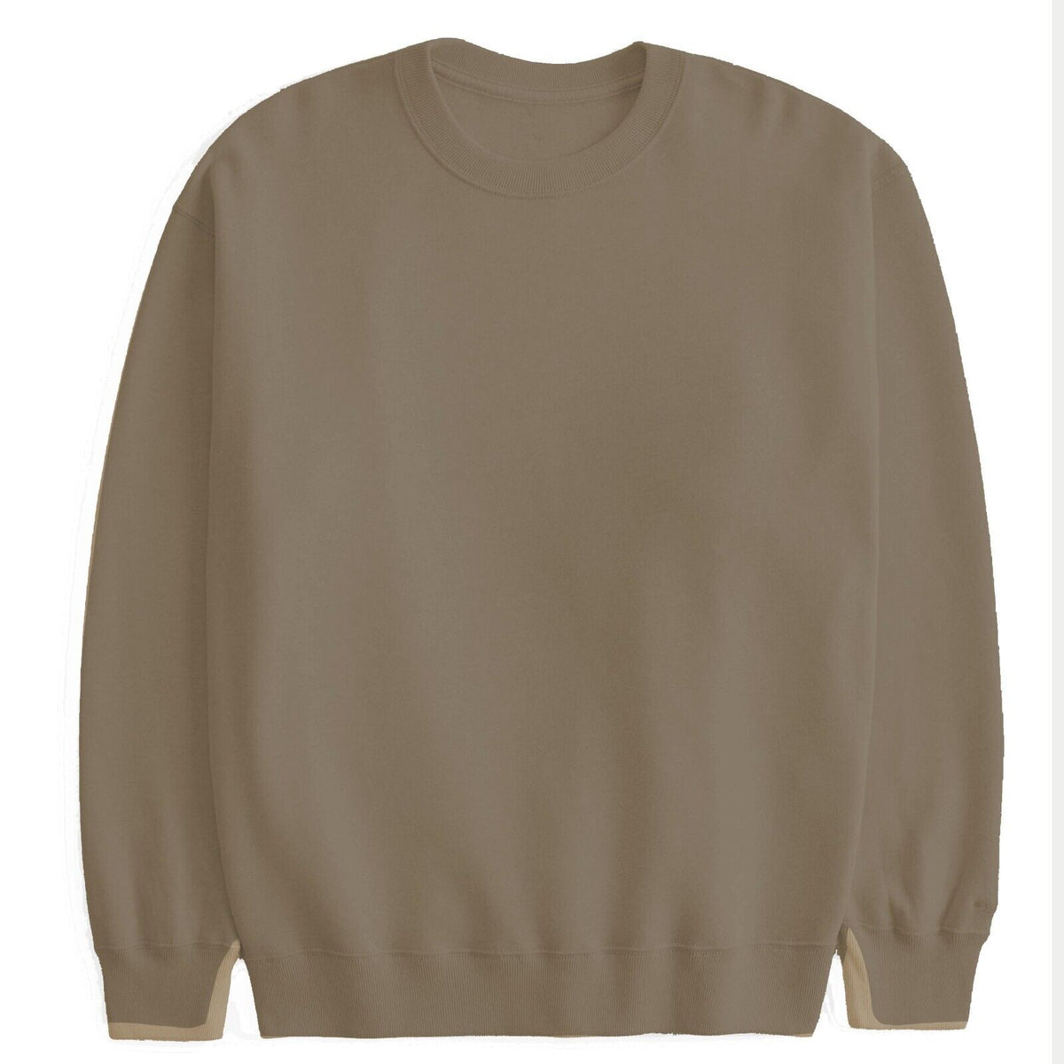 Womens Soft Feel Oversized Crew Sweatshirt