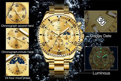 Men's Watches Top Brand Luxury Watch for Men Original Waterproof Stainless