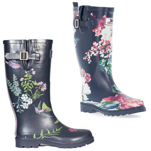 Womens Elena Wellington Waterproof Floral Wellies