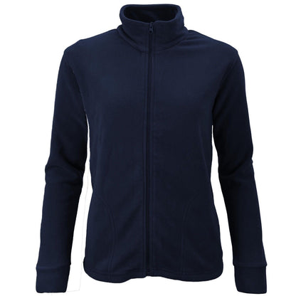Womens Lightweight Micro Fleece Zip Top