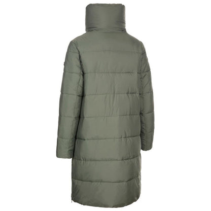 Womens Faith Padded Long Length Water-Resistant Jacket