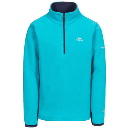 Unisex Kids Sybil Fleece Top Zip Neck Hiking Jumper
