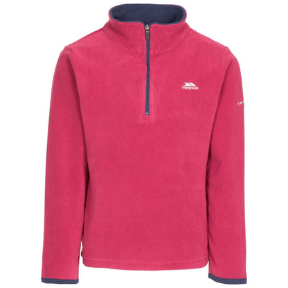 Unisex Kids Sybil Fleece Top Zip Neck Hiking Jumper
