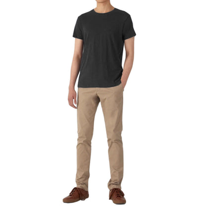 Mens Crew Neck Tee 100% Cotton 5 or 10 Pack Plain T Shirt